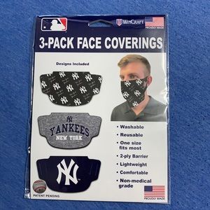 Yankees face masks